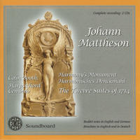 [Johann Mattheson - CD2 - The Twelve Suites of 1714 by Colin Booth]