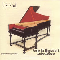 [JS Bach Works For Harpsichord by Janine Johnson]