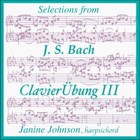 Selections from JS Bach ClavierUbung III by Janine Johnson
